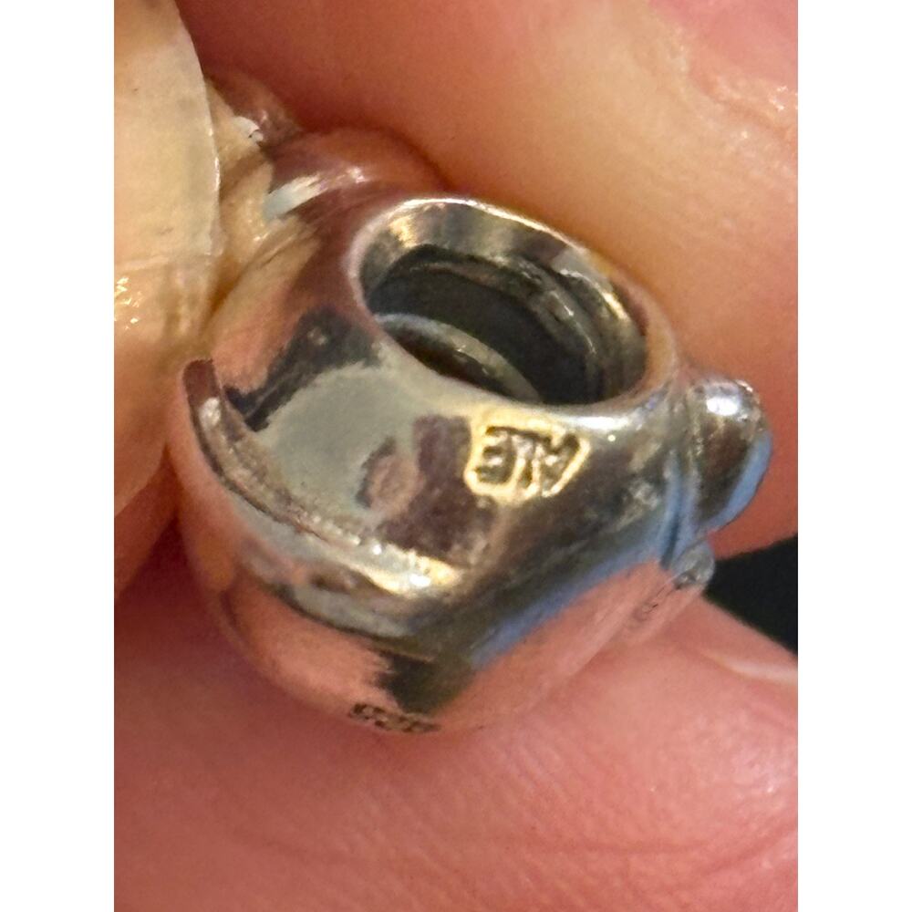 Pandora S925 Cat Charm Sterling Silver Animal Bead - Picture 3 of 5